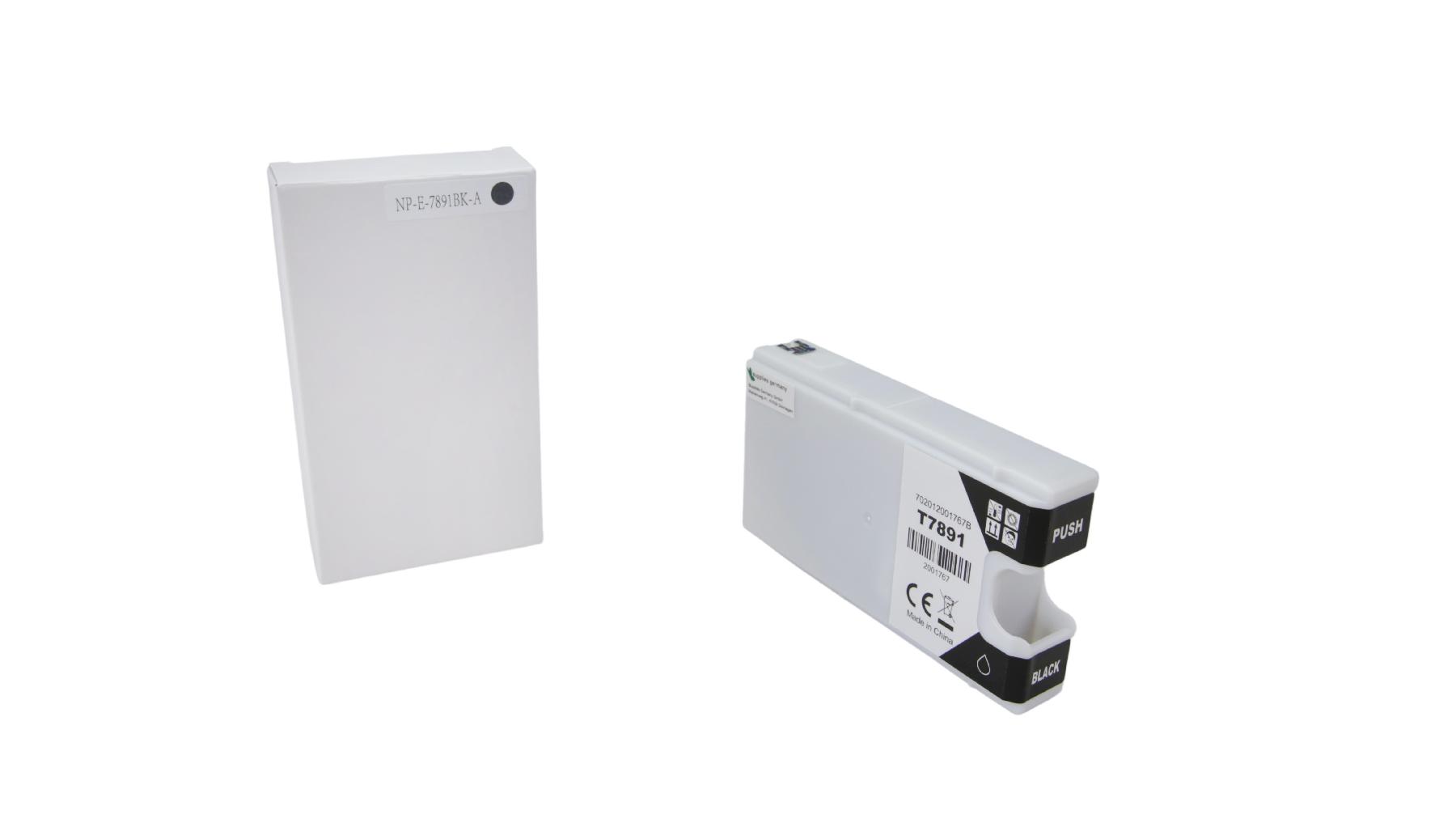 T7891 alternativ Tinte black für Epson / C13T789140 / 65ml