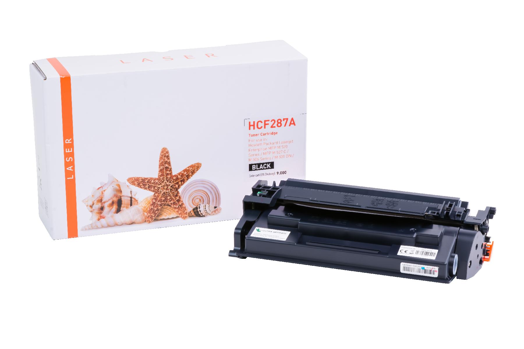 CF287A alternativ Toner schwarz für HP / CF287A / 9.000 Seiten CF287A alternativ Toner schwarz für HP / CF287A / 9.000 Seiten