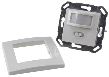 Unterputz PIR-Bewegungsmelder 160° / LED geeignet, 2-Draht Technik, weiß