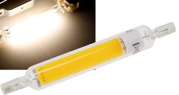 LED Strahler 8W R7s "RS118 COB8" / 360°, 4200k, 950lm, 118mm, neutralweiß