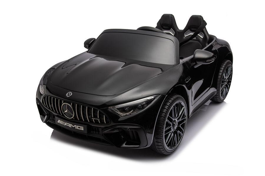 Kinderfahrzeug Mercedes SL63 AMG - schwarz lackiert