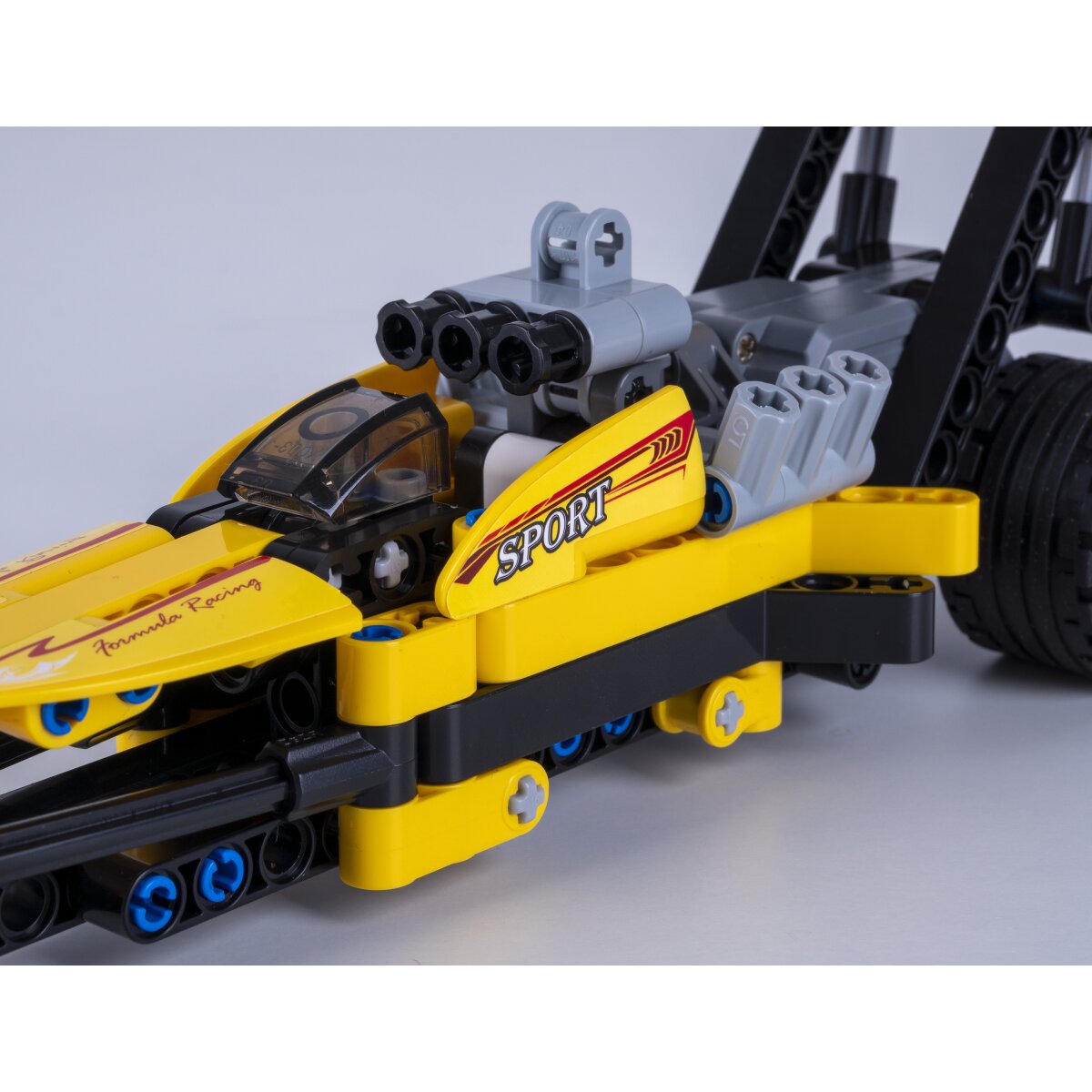 CaDA Set C52017W Drag Racing  Bricks