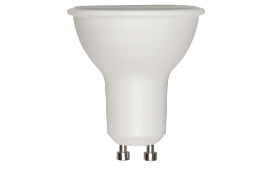 LED-Strahler GU10, 4W, 300 lm, warmweiß, Milchglas