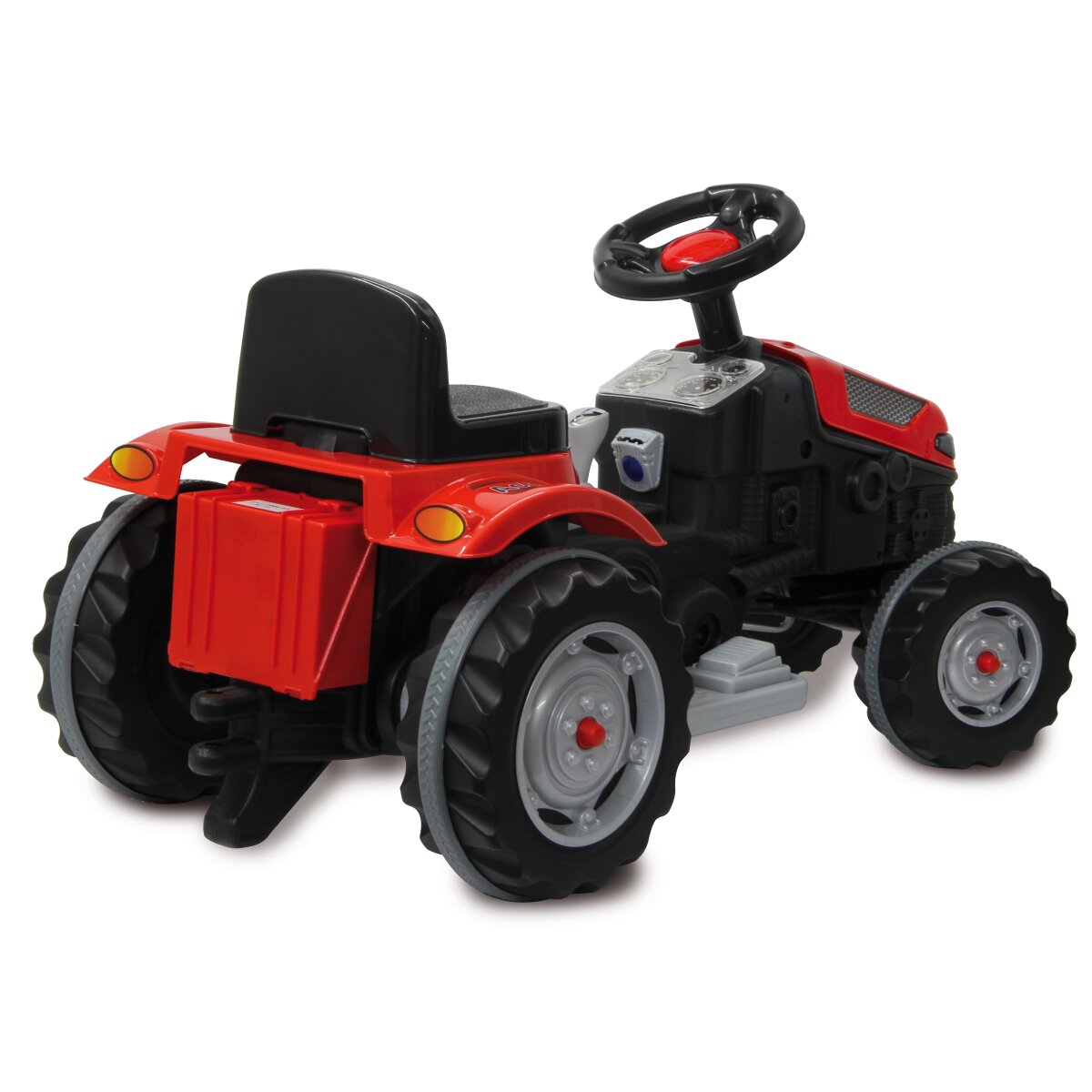 Kinderfahrzeug Traktor Strong Bull rot