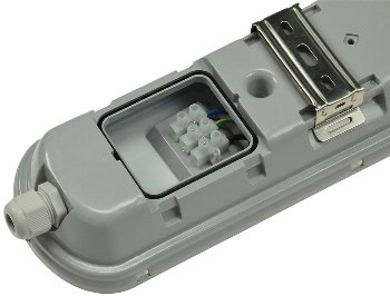 Wand- & Deckenleuchte "HP-25" IP65, 60cm / 24W, 4000k, neutralweiß, 2650 Lumen