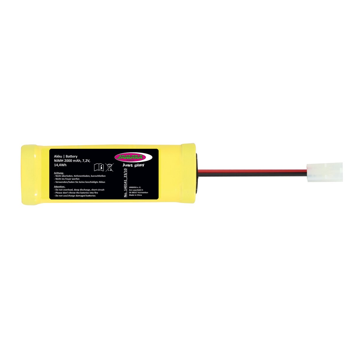 Racing Pack 7,2V 2000mAh NiMh Tam-Stecker