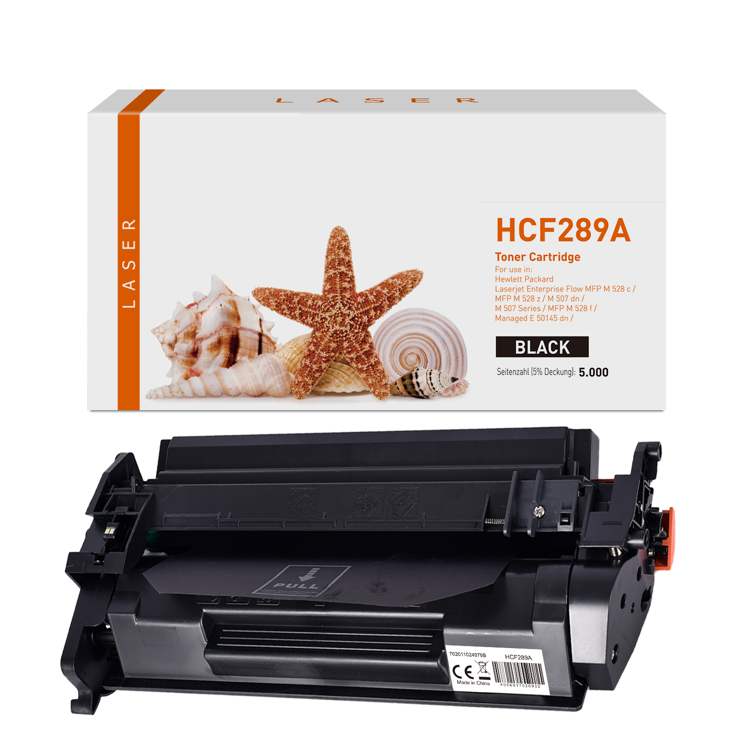CF289A alternativ Toner schwarz für HP / CF289A / 5.000 Seiten