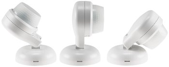 Aufputz-Bewegungsmelder 360° IP65 / 12m Detektion, Wand & Decke, weiß