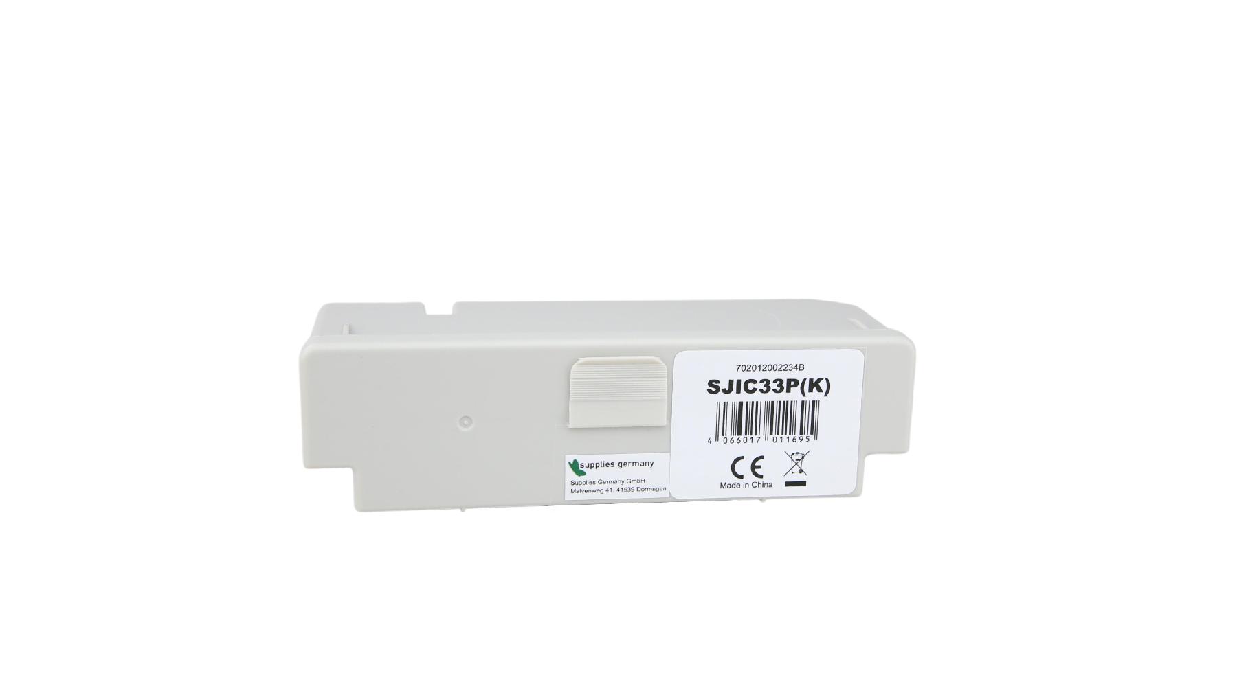 SJIC33P(K) alternativ Tinte schwarz für Epson / C33S020655 / 43,1ml SJIC33P(K) alternativ Tinte schwarz für Epson / C33S020655 / 43,1ml