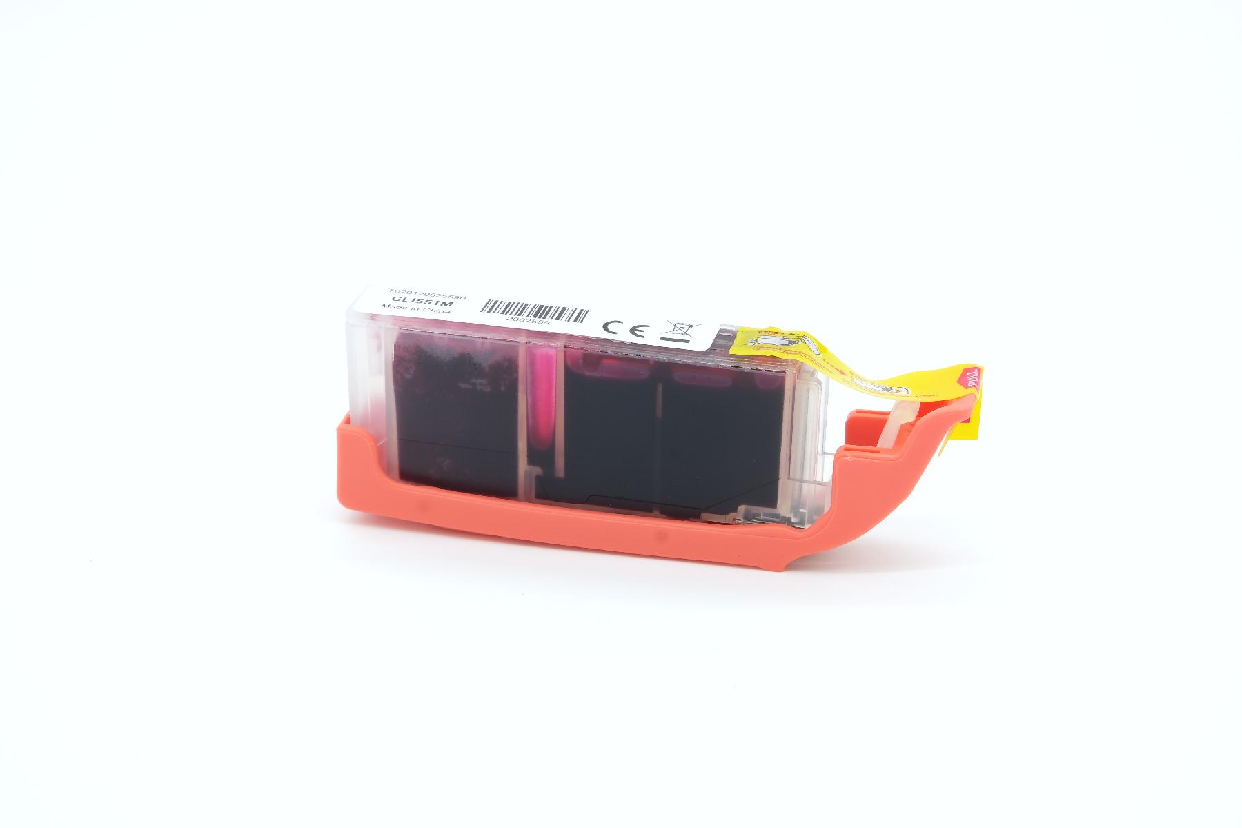 CLI551MXL alternativ Tinte Magenta für Canon / 6510B001 / 15ml CLI551MXL alternativ Tinte Magenta für Canon / 6510B001 / 15ml