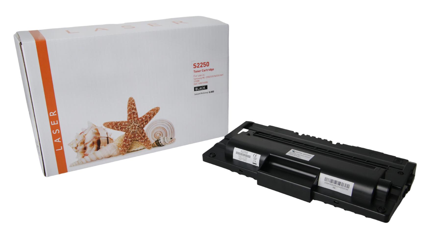 ML2250 alternativ Toner schwarz für Samsung  / ML2250 D5/ELSK / 5.000 Seiten