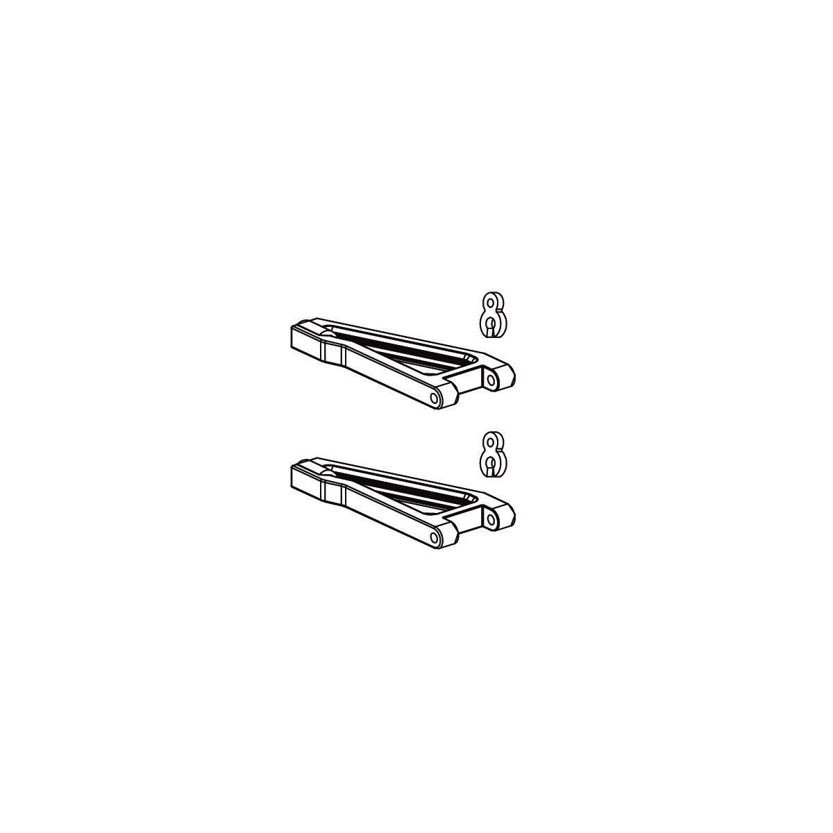 Querlenker VE2 Vo-Mj-In-LQ- SR10 oben vorn LS+RS Voltage-Major-Infect-Liquid SR10