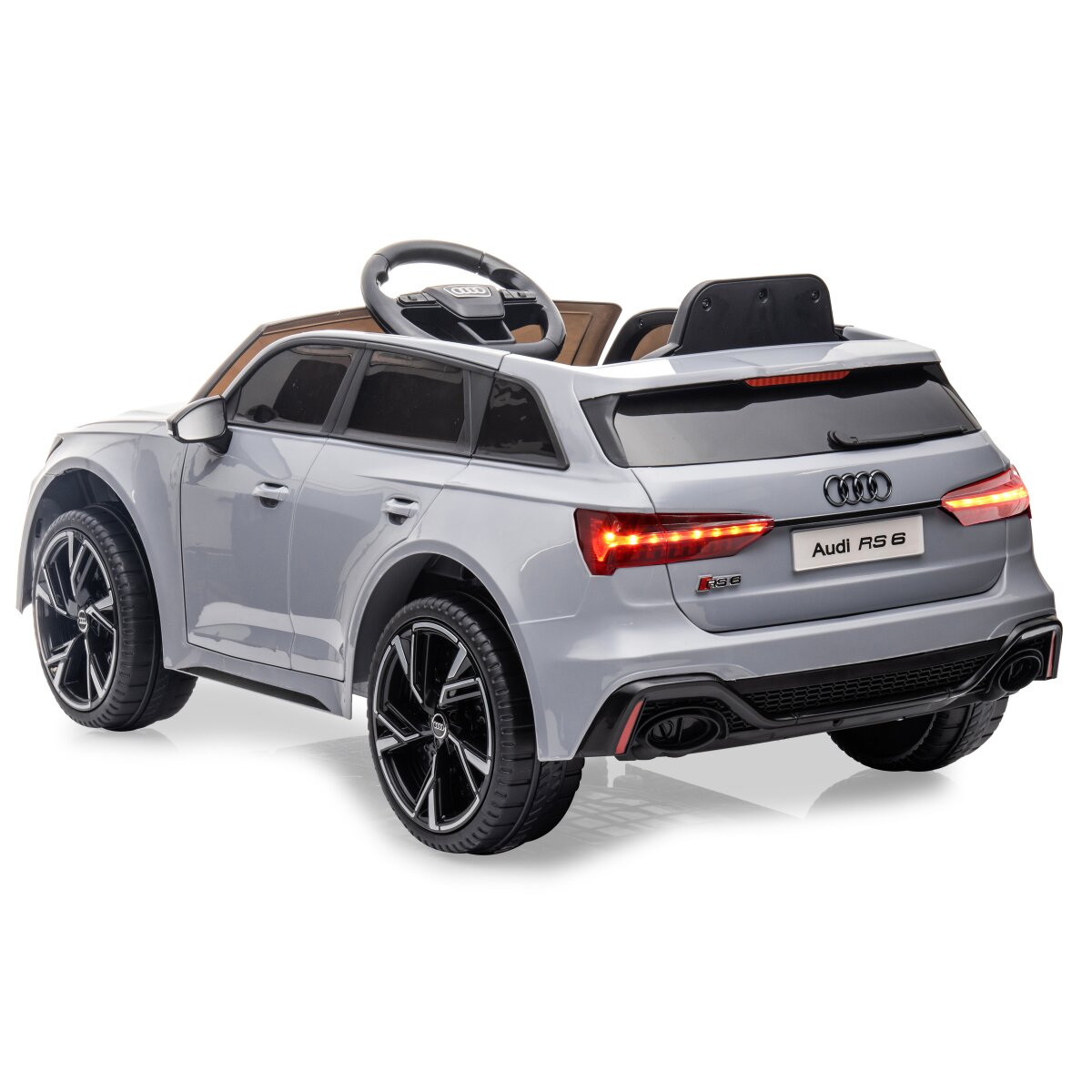 Kinderfahrzeug Audi RS 6 grau