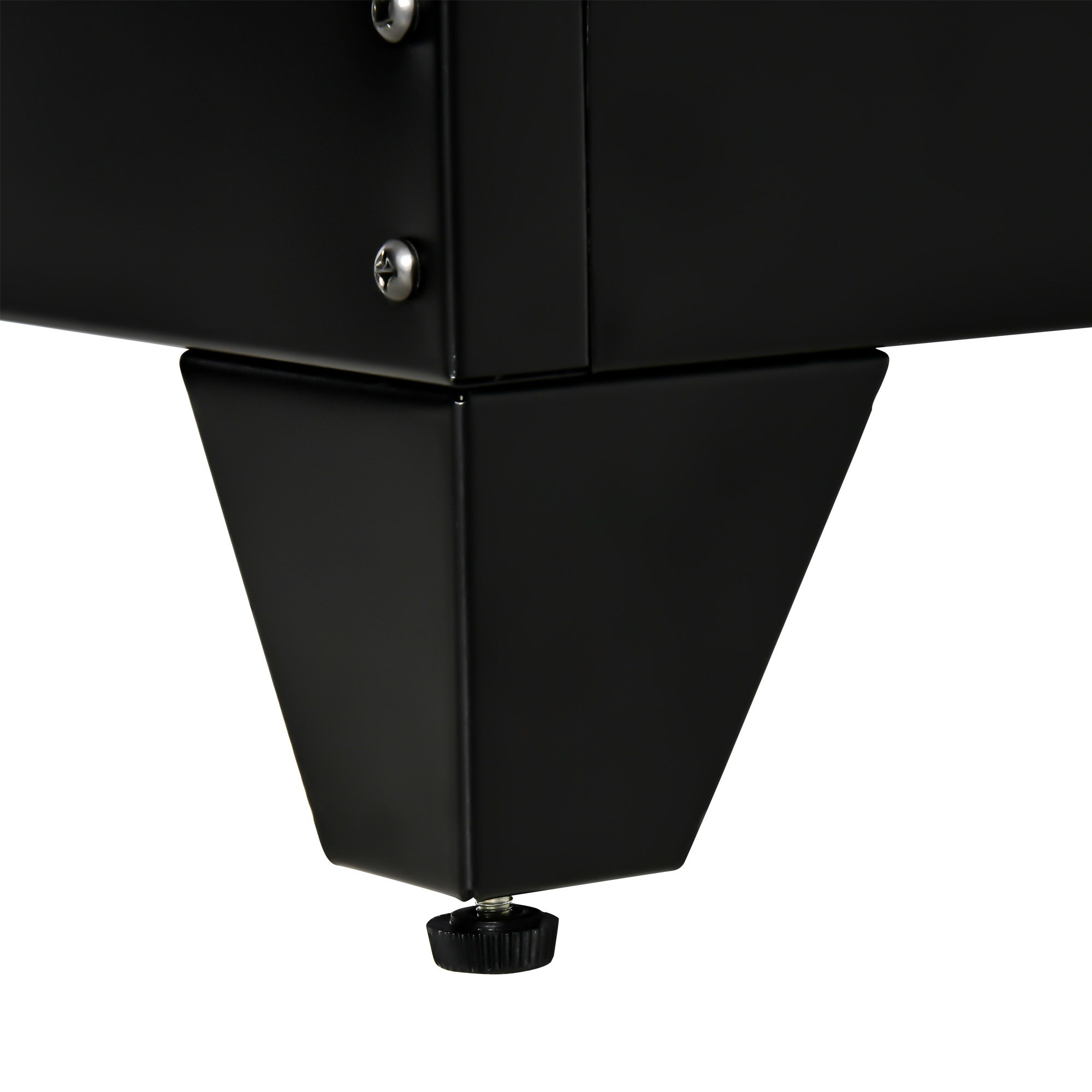 Aktenschrank Metallschrank Mehrzweckschrank mit magnetischer Lamellen-Doppeltür Verstellbarer Einlegeboden Büroschrank Aufbewahrungsschrank für Arbeitszimmer Wohnzimmer 75 x 33 x 110 cm Schwarz