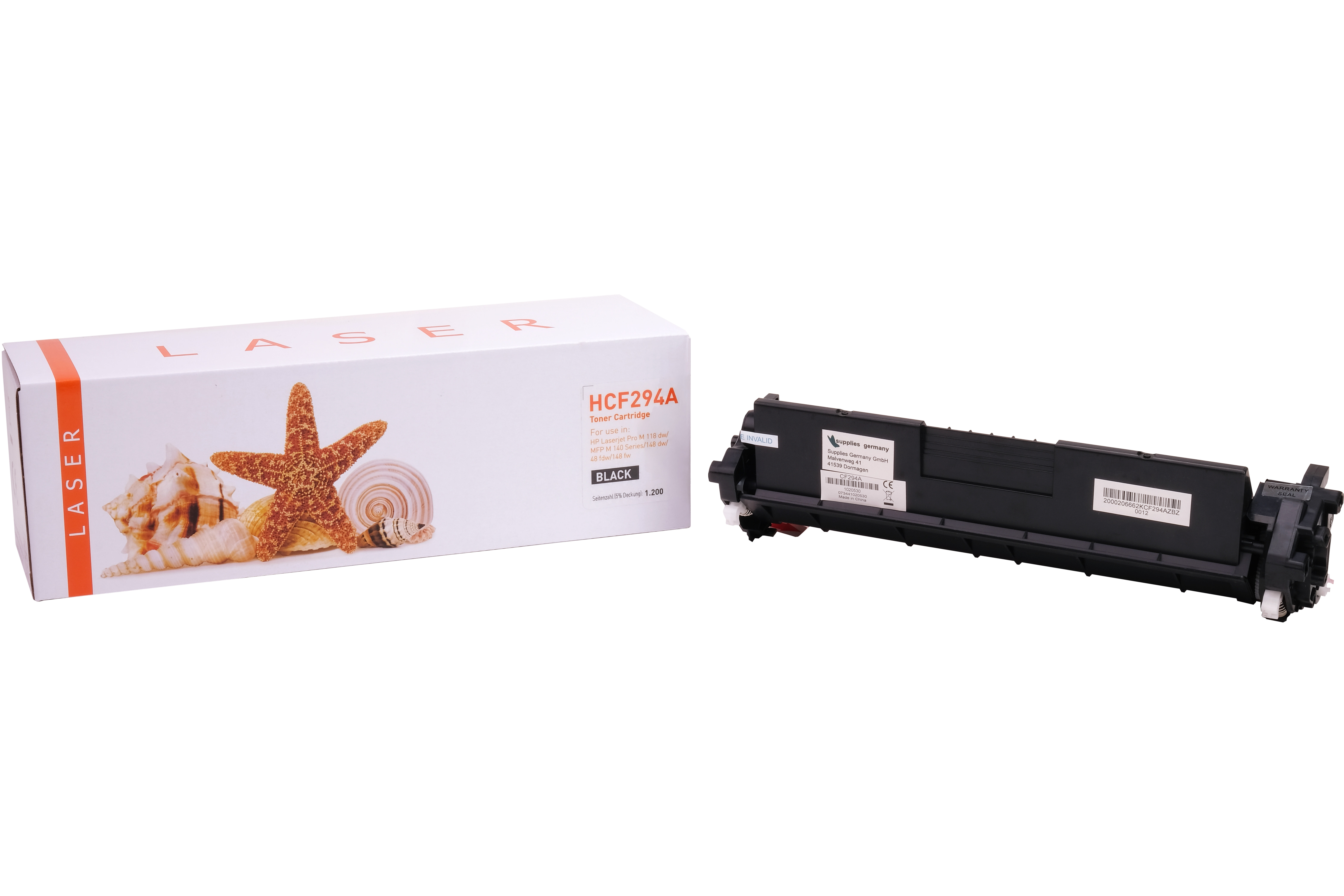 CF294A alternativ Toner black für HP / CF294A / 1.200 Seiten