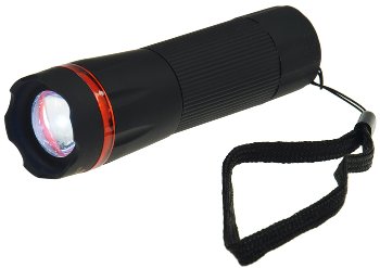 LED-Taschenlampe CAMELION 1W / 60lm, Zoom, LxØ 110x30mm, inkl. Batterie