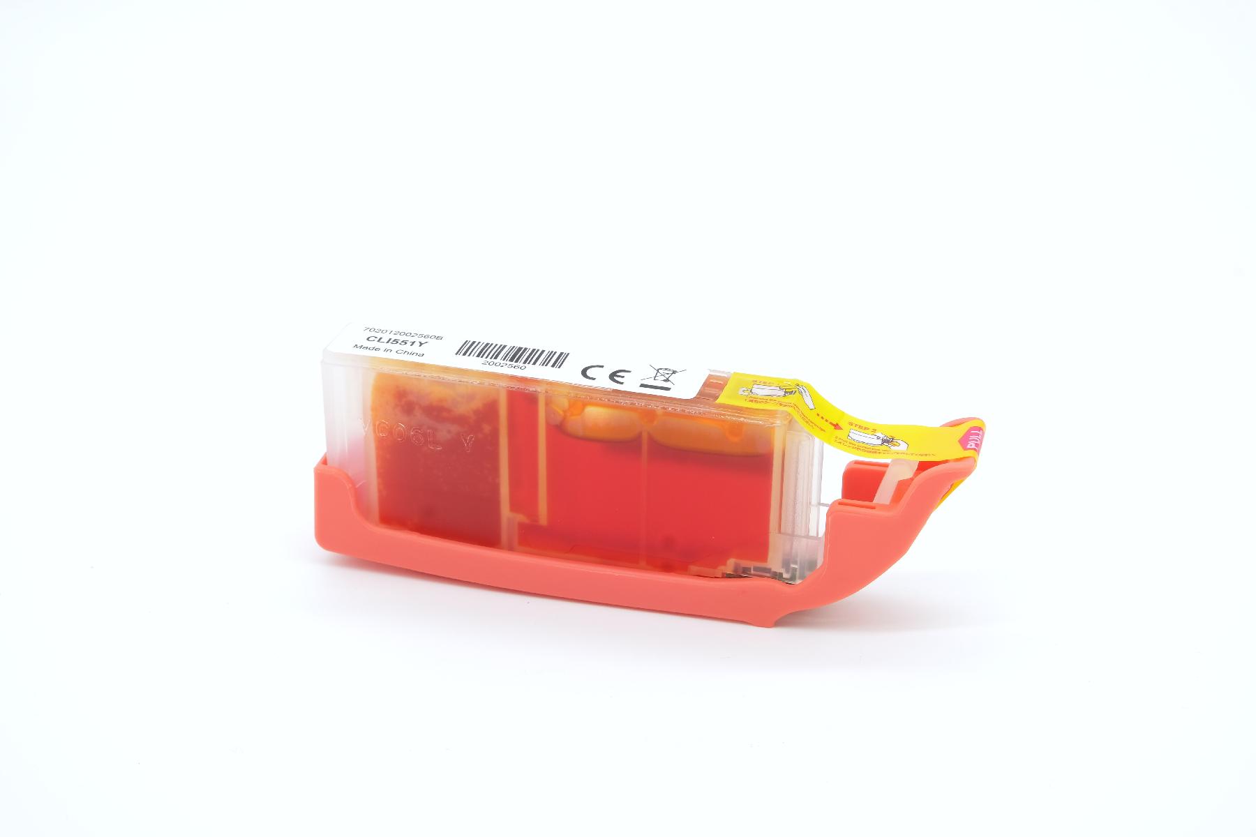 CLI551YXL alternativ Tinte gelb für Canon / 6446B001 / 15ml CLI551YXL alternativ Tinte gelb für Canon / 6446B001 / 15ml
