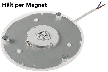 LED Umrüstmodul "UM24ww" für Leuchten / Ø180mm, 24W, 2680lm, 3000K, Magnethalter