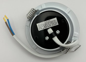 LED-Einbauleuchte "Flat-26" neutralweiß / 80x26mm, 3W, 390lm, weißes Gehäuse