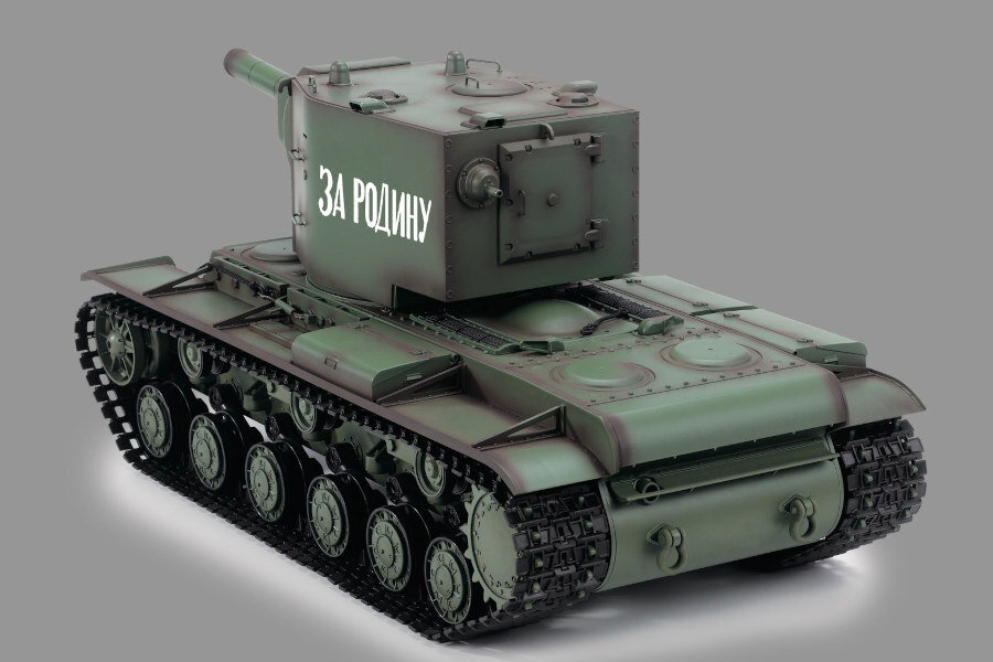 RC Panzer "KV-2" - Metallgetreibe & Metallketten PRO RRZ
