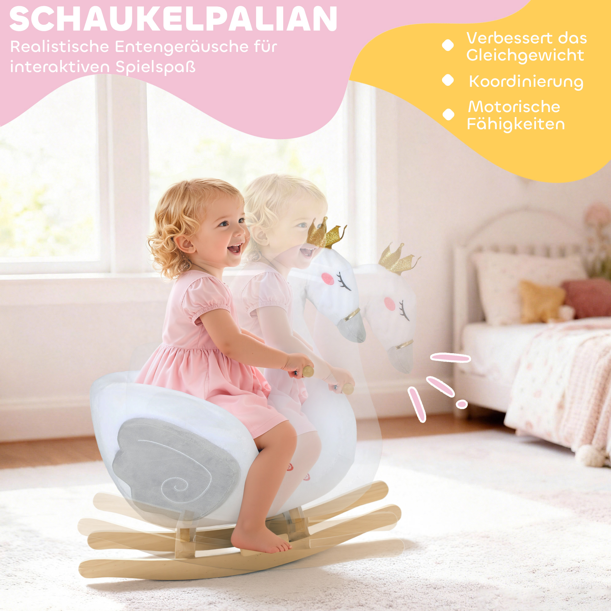 aiyaplay-schaukeltier-schwan-schaukel-mit-schlaflied-weicher-fullung-holzrahmen-fur-kinder-1-5-3-jahre-65x40x68-cm-weiss~22J5L899A4001