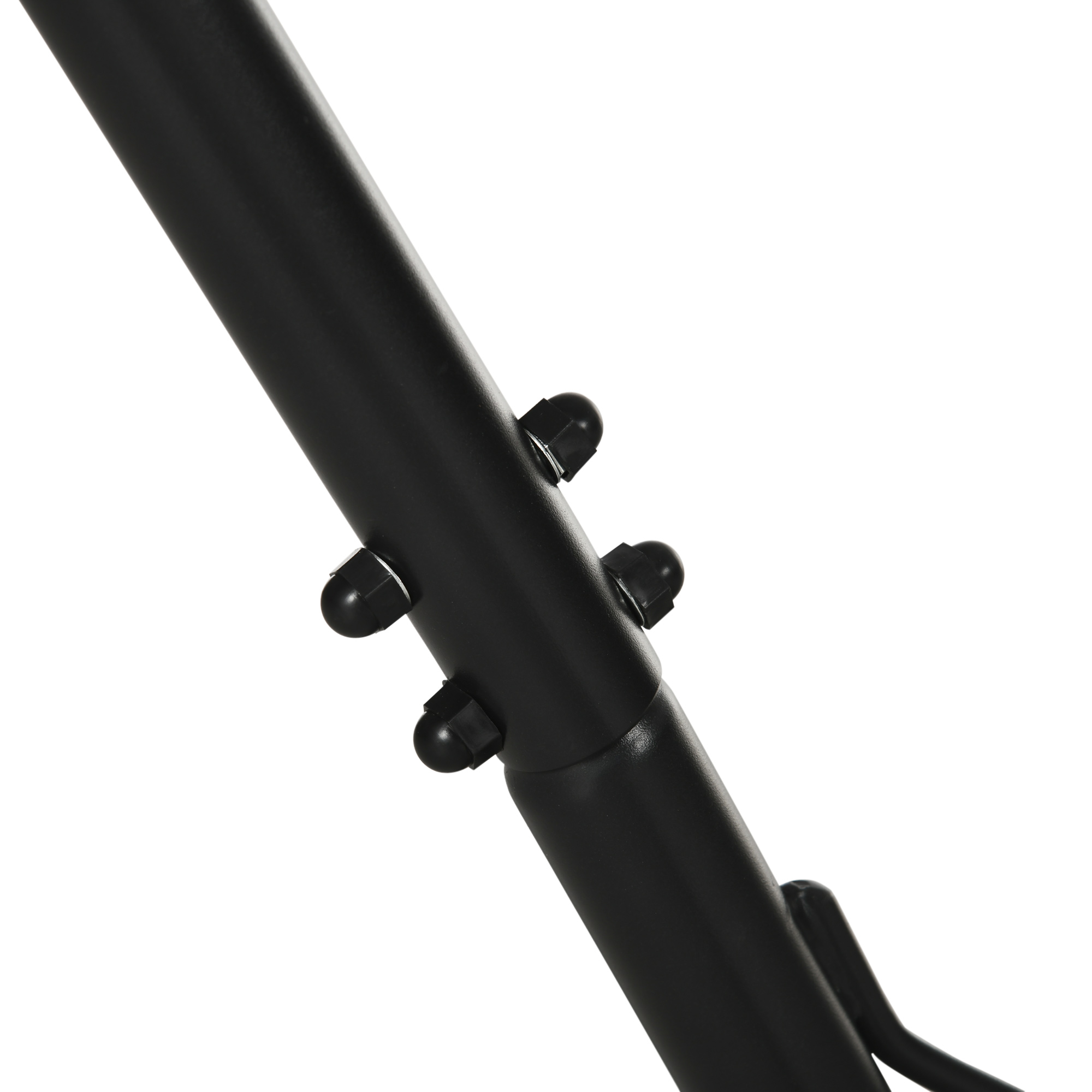 Hängemattengestell für Hängematte Hängemattenständer größenverstellbar (313-388) x 109 x 116 cm bis 120 kg Garten Strand Metall