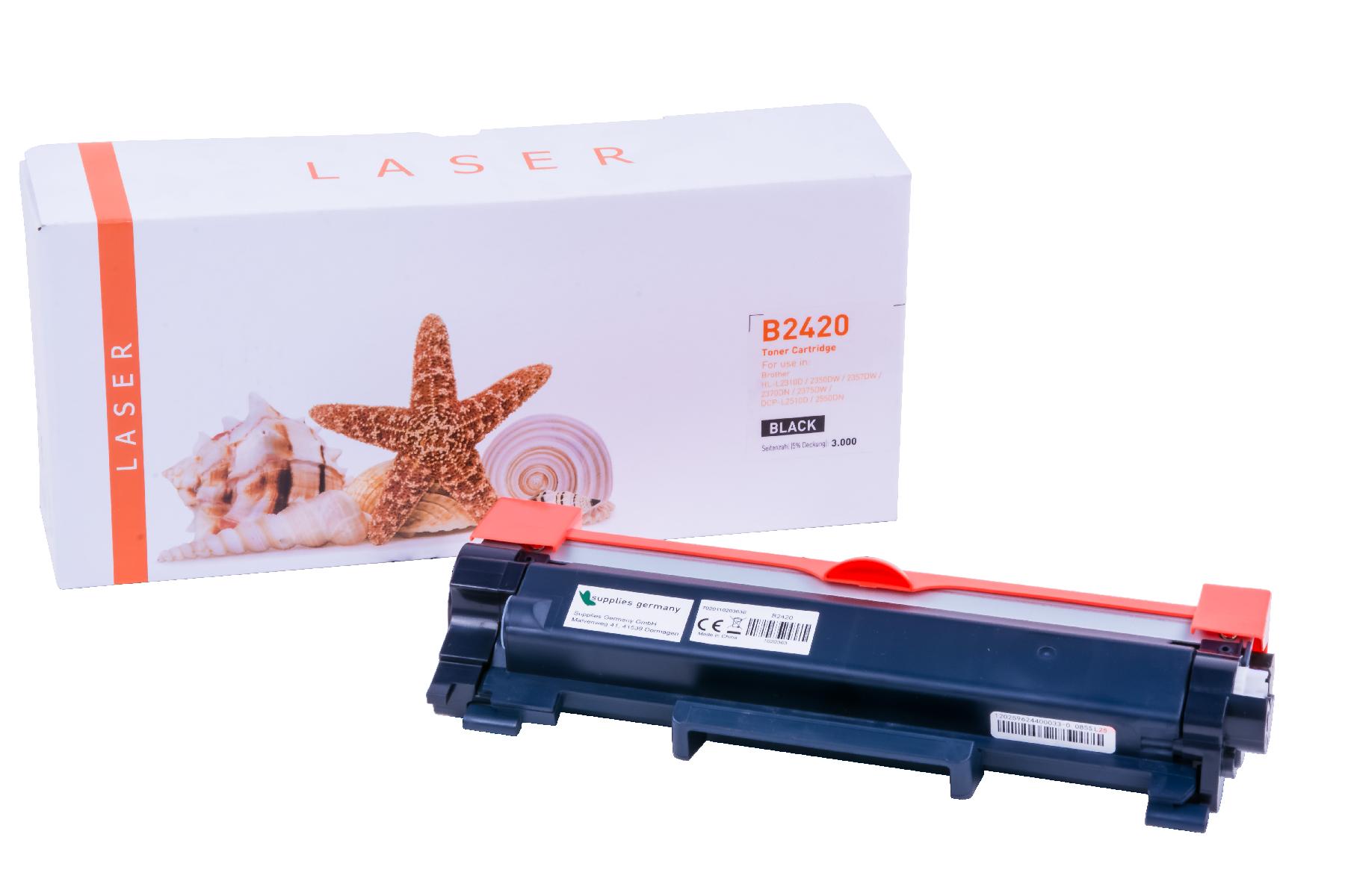TN2420 alternativ Toner schwarz für Brother / TN2420 / 3.000 Seiten TN2420 alternativ Toner schwarz für Brother / TN2420 / 3.000 Seiten