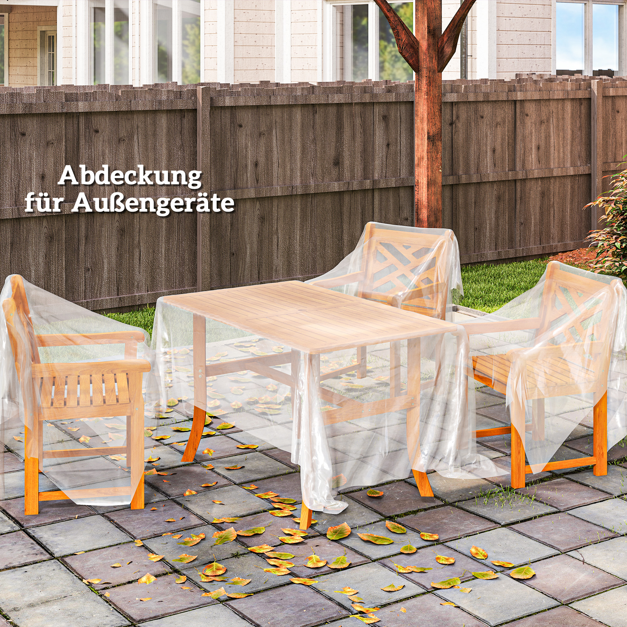 Gewächshausabdeckung aus Kunststoff, Plane zum Abdecken von Pflanzen, UV-beständig, Wasserfest, 8 x 10 m