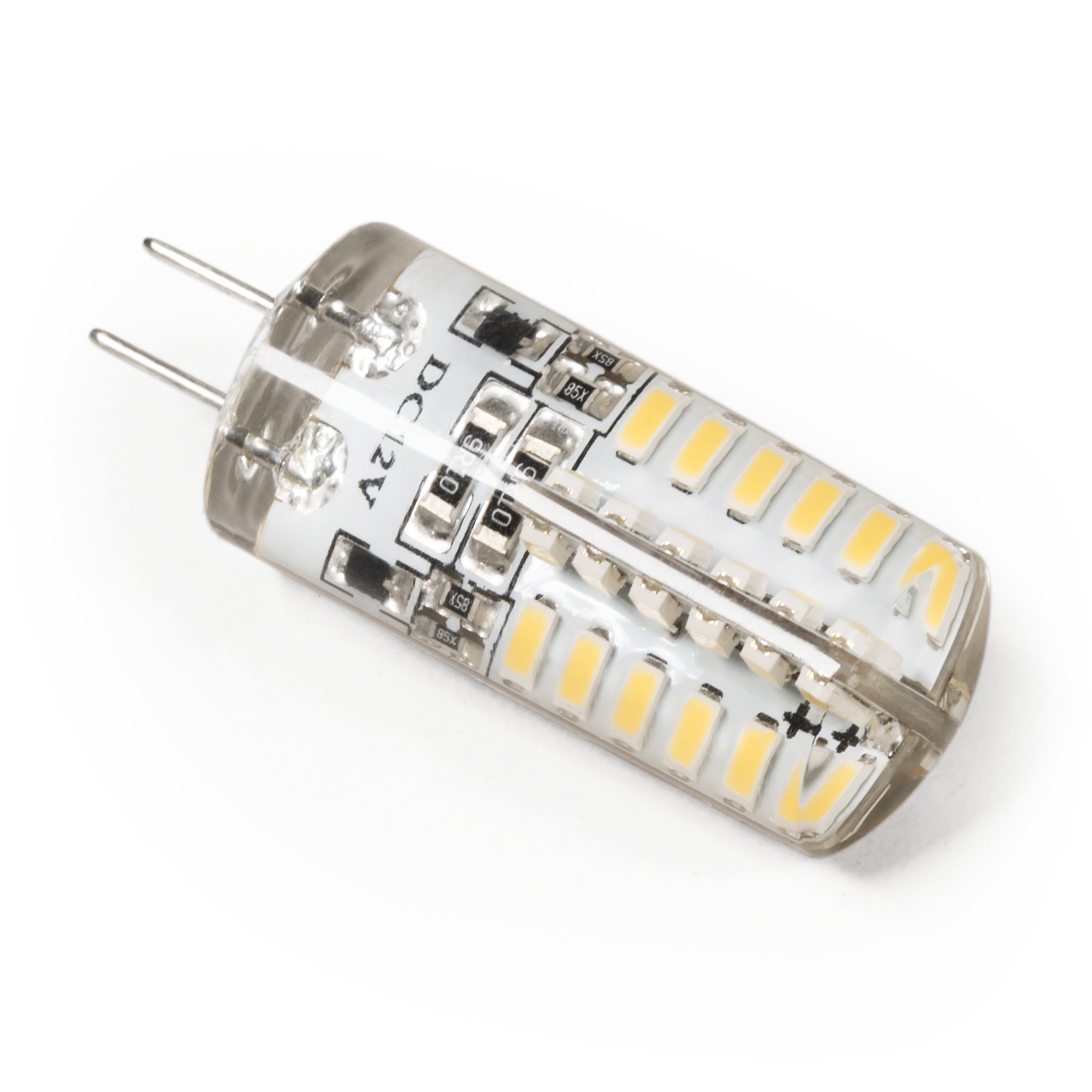 LED-Stiftsockellampe McShine ''Silicia'', G4, 2,3W, 230lm, 2700K, warmweiß