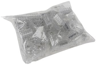 Steckbare Dosenklemmen, 50er Pack, 1-polig, 5 Klemmstellen, 1-2,5mm²