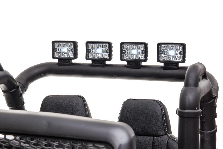 Kinderfahrzeug Offroad silver - lackiert