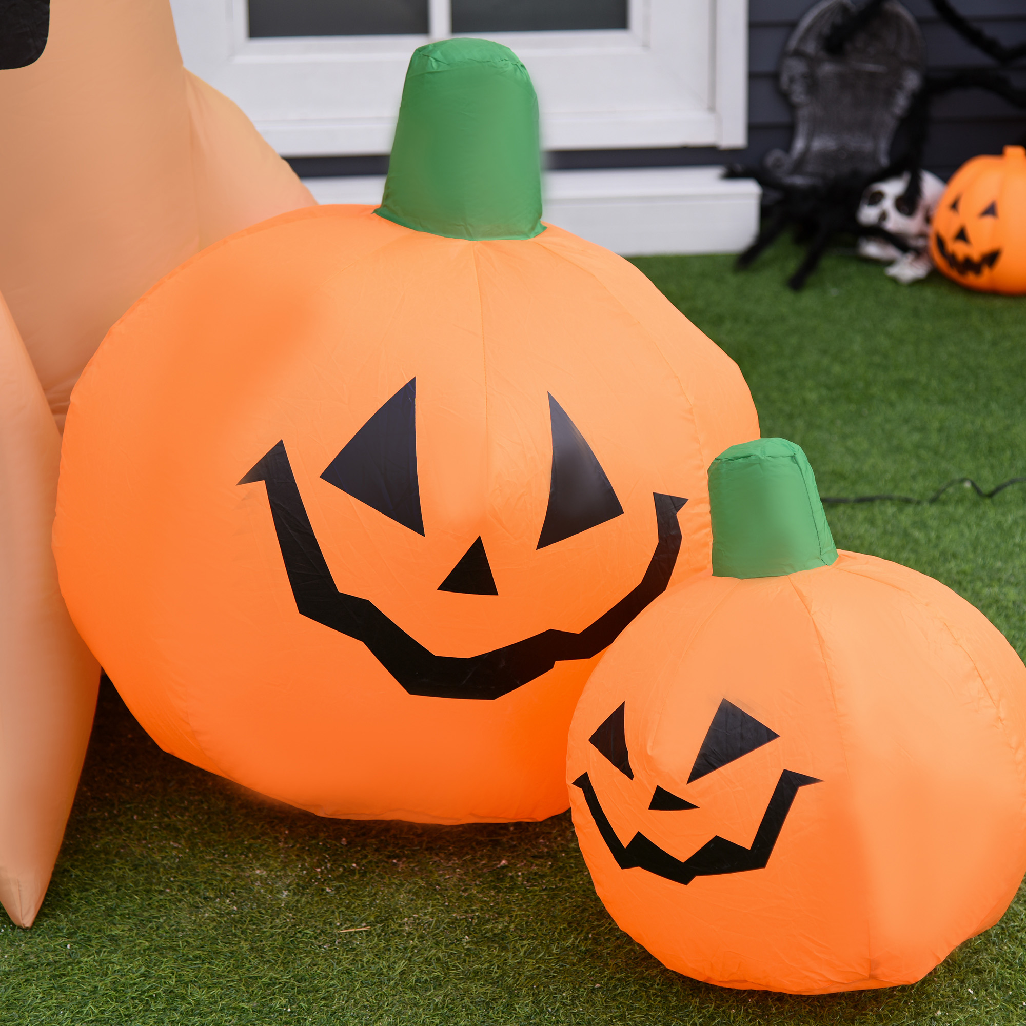 Halloween Aufblasbares Spukgespenst Luftfigur Aufleuchtend Deko 120/ 240 cm (Aufblasbarer Spukbaum) Halloween Aufblasbares Spukgespenst Luftfigur Aufleuchtend Deko 120/ 240 cm (Aufblasbarer Spukbaum)
