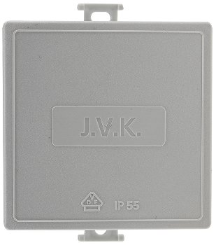 Feuchtraum-Kabelabzweigkasten, 10er Pack / 75x75x40mm, IP54, 7-fach, grau