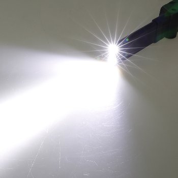 LED Akku-Arbeitsleuchte "FlapLED 500" / LiIon Akku, Magnethalter, 5W, 400lm,IP44