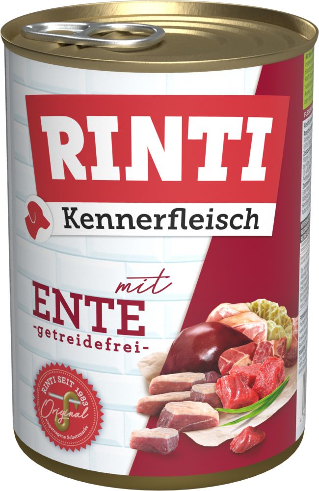 Rinti Kennerfleisch Ente - 400 g