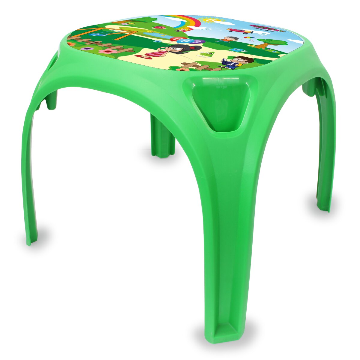 Kindertisch Zahlenspaß XL grün Kindertisch Zahlenspaß XL grün