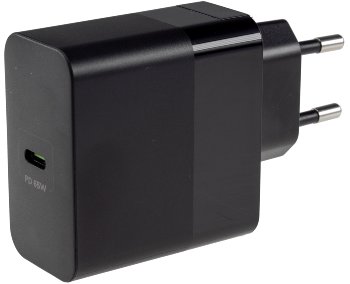 Stecker-Netzteil mit USB-C "CTN-PD65", In 100-240V~, Out 5,0V/9,0V/12,0V=, 65W