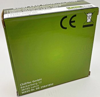 Solar LED Bodenstrahler "CTB-R", rund / ØxH 12x4cm, IP44, Edelstahl-Front