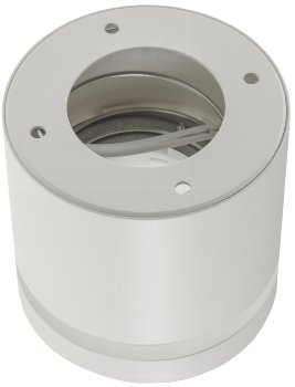Deckenleuchte "DS-53" Aufbau / für GX53 Leuchtmittel, Weiß matt