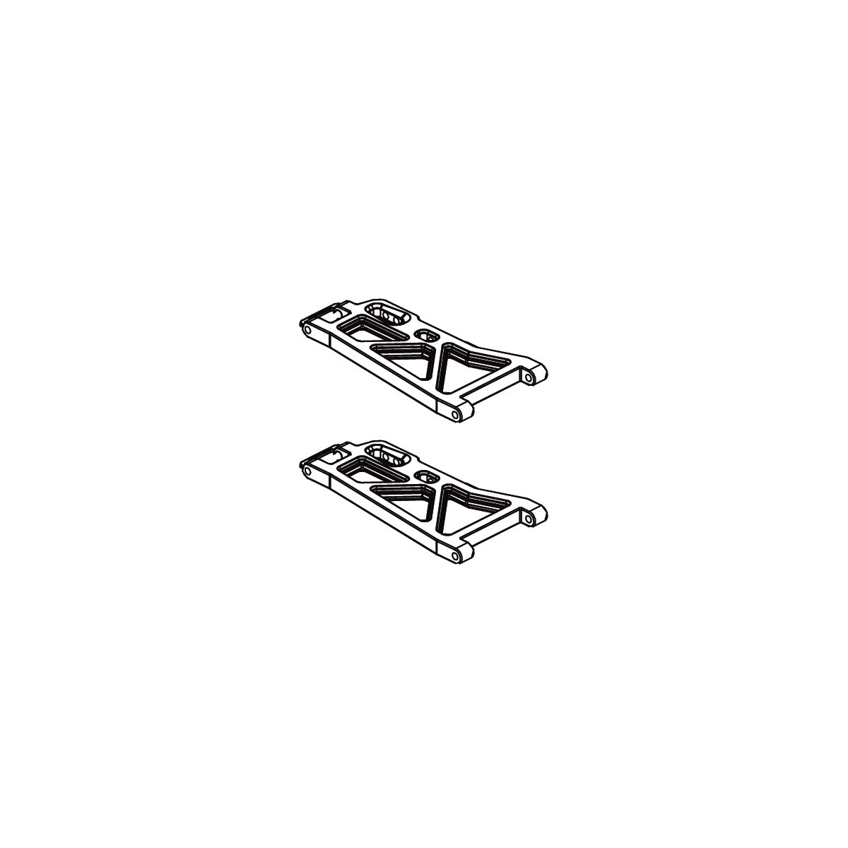 Querlenker VE2 Vo-Mj-In-LQ- SR10 unten hinten LS+RS Voltage-Major-Infect-Liquid SR10