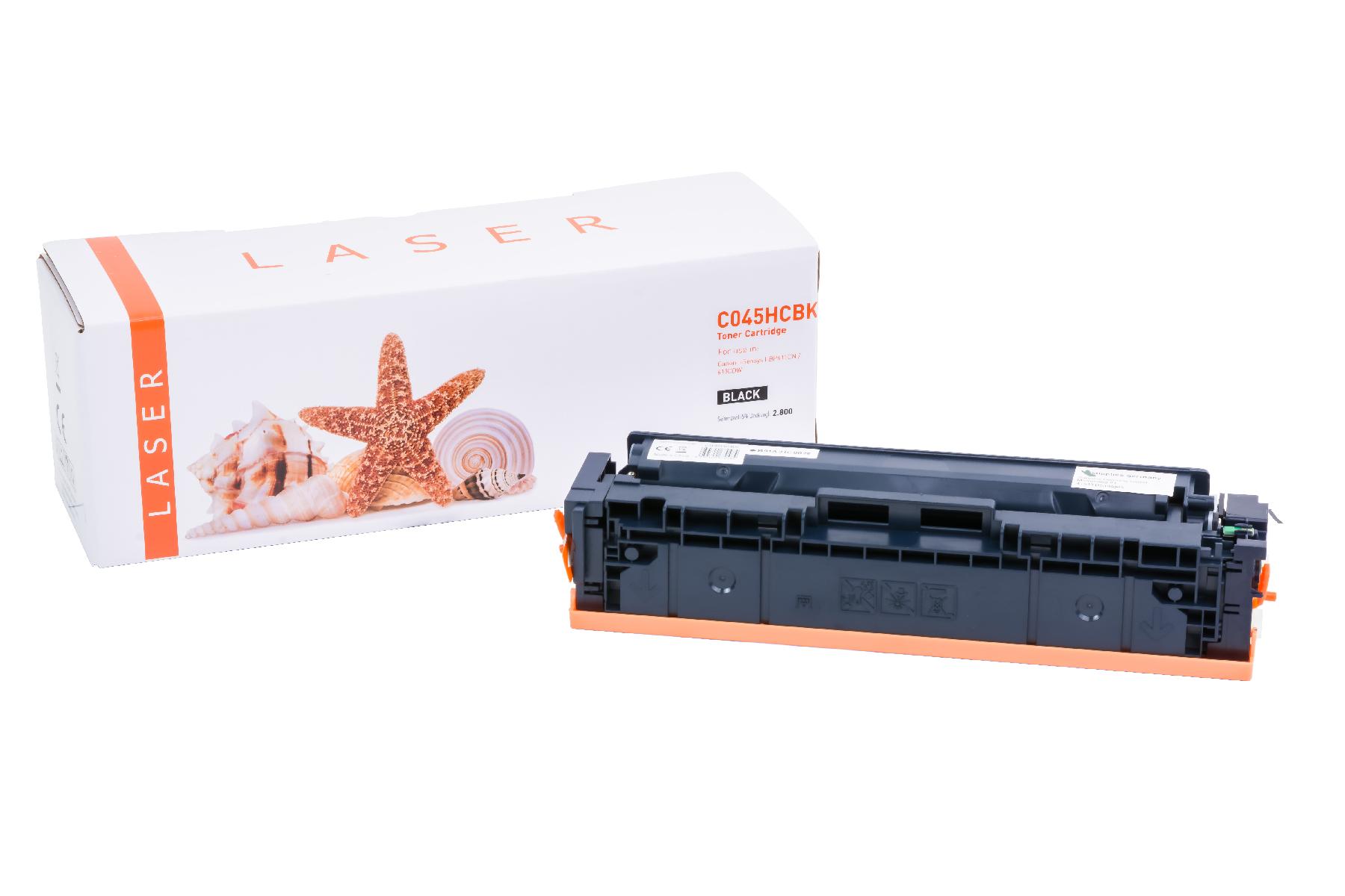 045HCschwarz alternativ Toner schwarz für Canon / 1246C002 / 2.800 Seiten 045HCschwarz alternativ Toner schwarz für Canon / 1246C002 / 2.800 Seiten