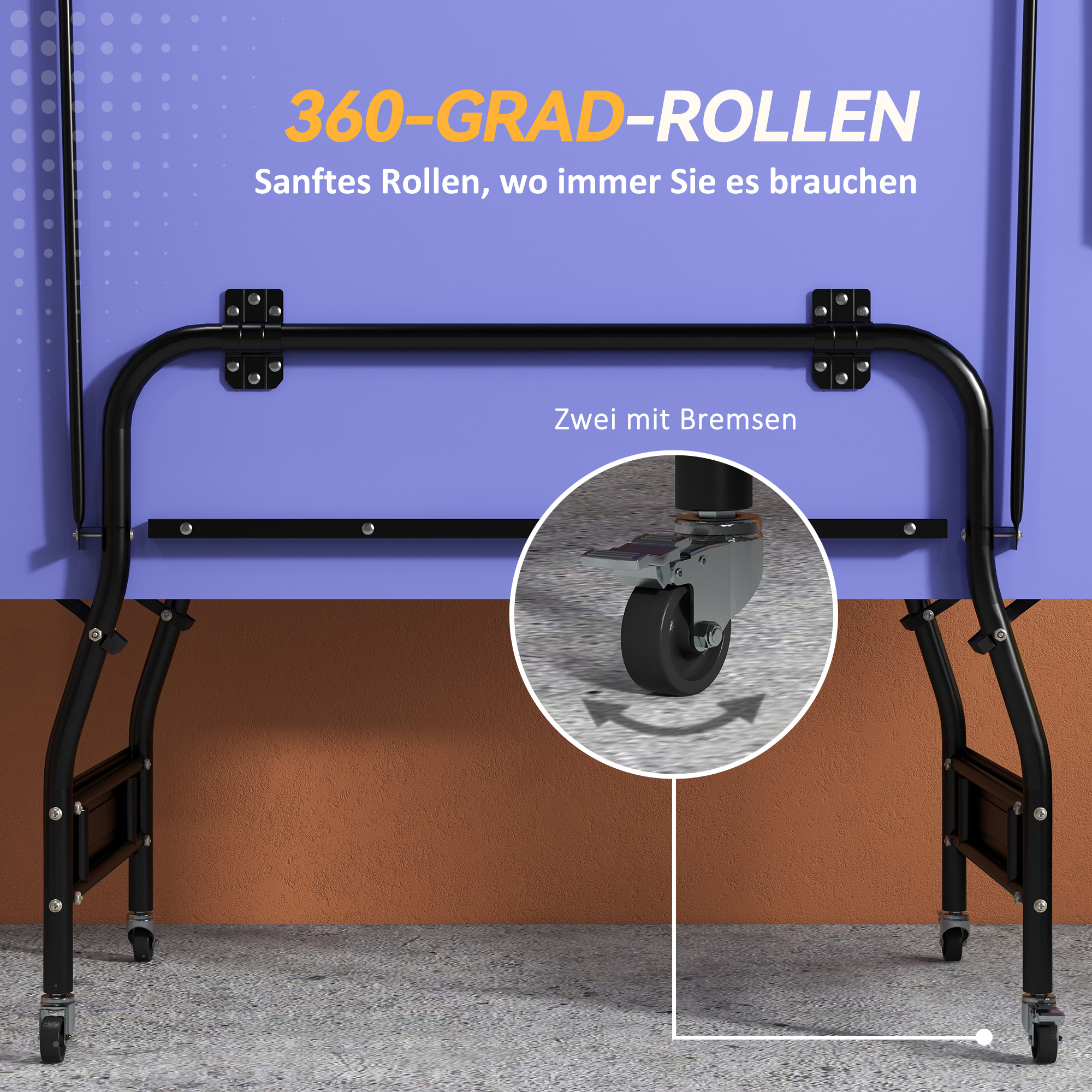 Tischtennisplatte klappbar Mid Size Tischtennistisch inklusive Tischtennisnetz 3 Bälle 12mm Tischplatte