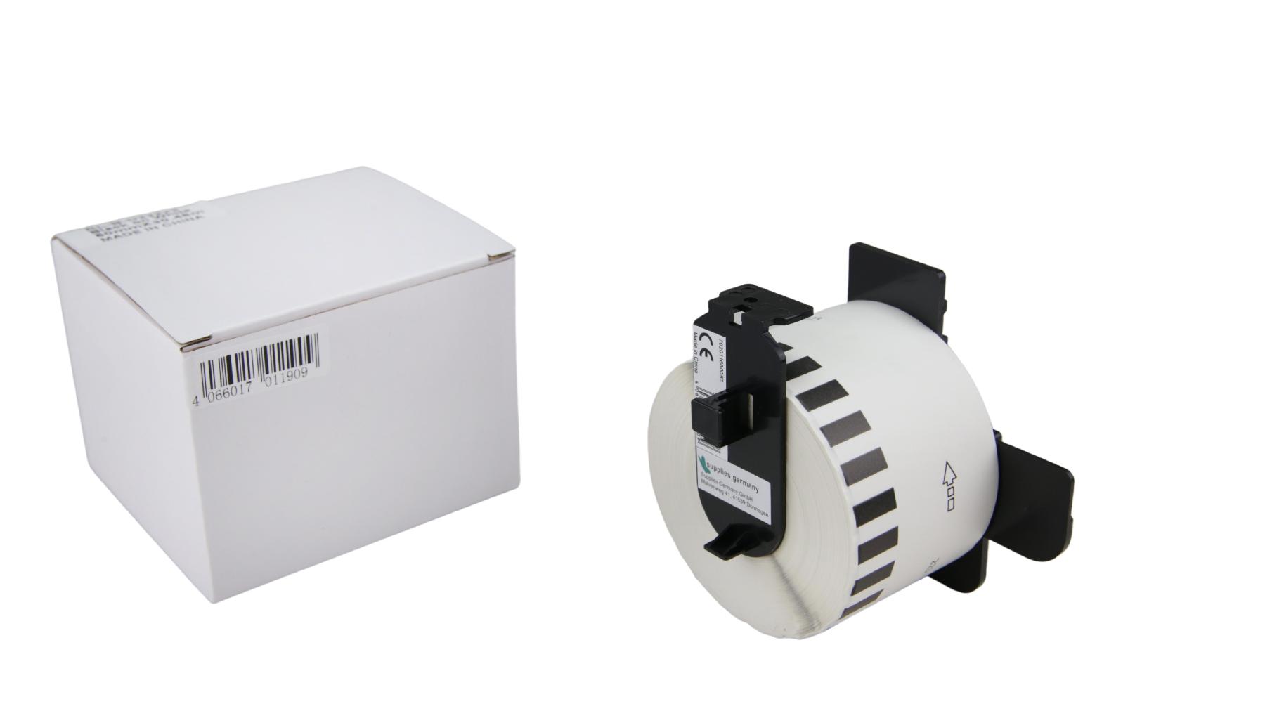 alternativ Etiketten DK22223 50mm für Brother  / PTouch / 30.48m