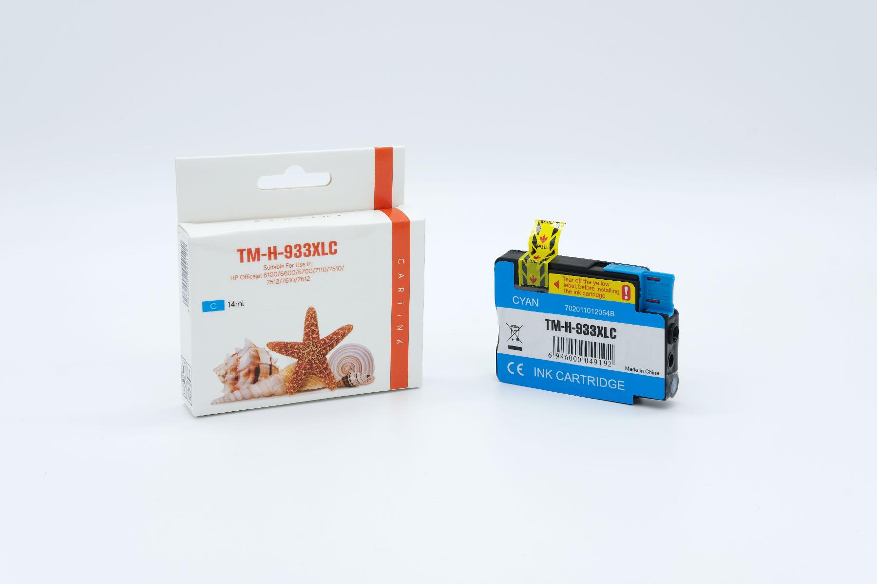 933CXL Refill Tinte cyan für HP / CN054AE / 13ml