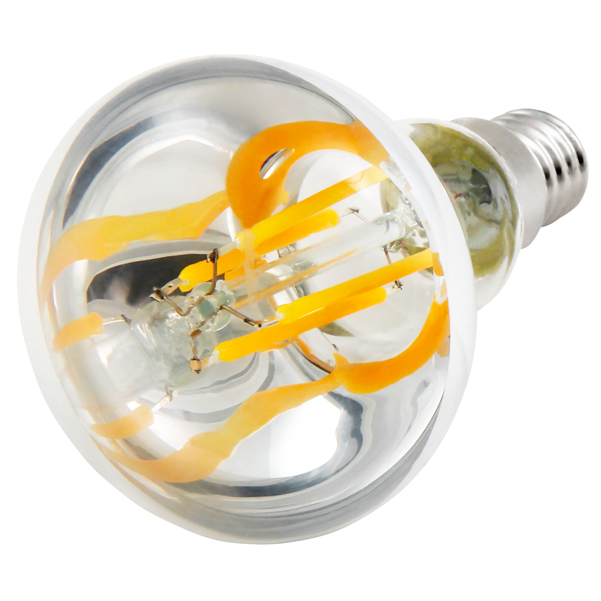 LED-Reflektorstrahler McShine, E14, R50, 4W, 400lm, 360°, 3000K, warmweiß