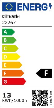 LED Oval-Armatur "FRL-O 12" IP44 / Feuchtraum-Leuchte, 13W, 965lm, 4000K