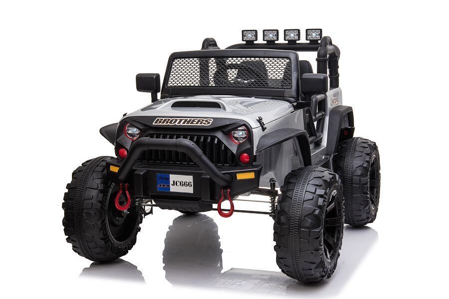 Kinderfahrzeug Offroad silver - lackiert