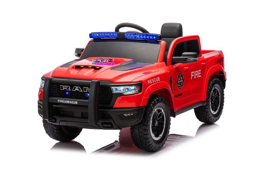 Kinderfahrzeug Feuerwehr Dodge RAM - MP3 & Sirene