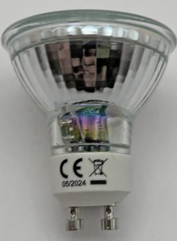 LED Strahler GU10 "H55 SMD" / 120°, 4000k, 460lm, 230V/4W, neutralweiß