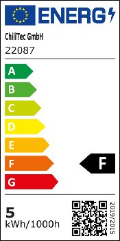 LED-Einbauleuchte "Flat-32" neutralweiß / 80x32mm, 5W, 590lm, Edelstahl gebürstet